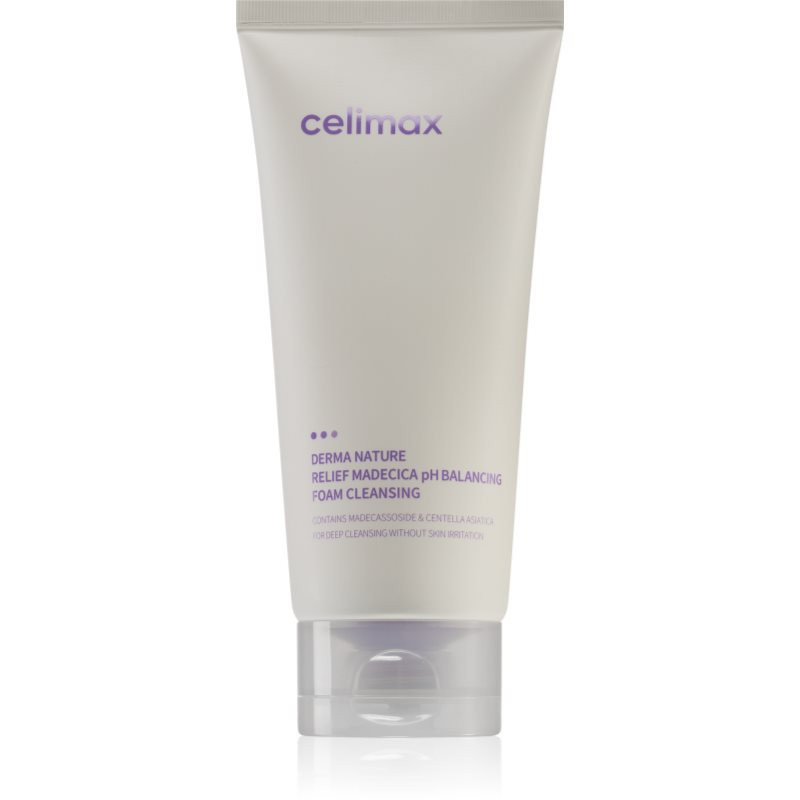 celimax Derma Nature Madecica zklidňující čisticí pěna pro citlivou pleť se sklonem ke zčervenání 150 ml