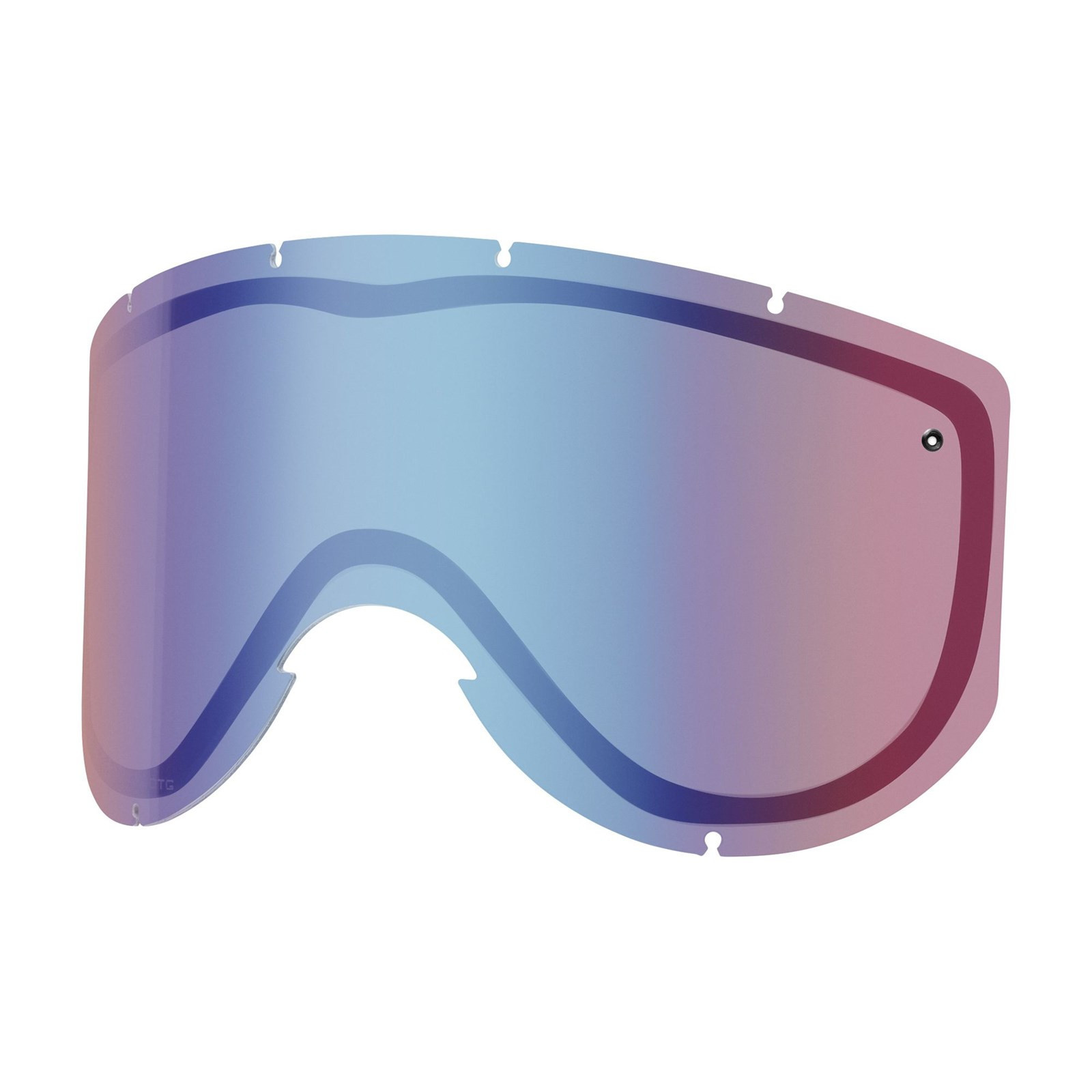 náhradní sklo SMITH - L Knowledge Turbo Fan Blue Sensor (00ZF)