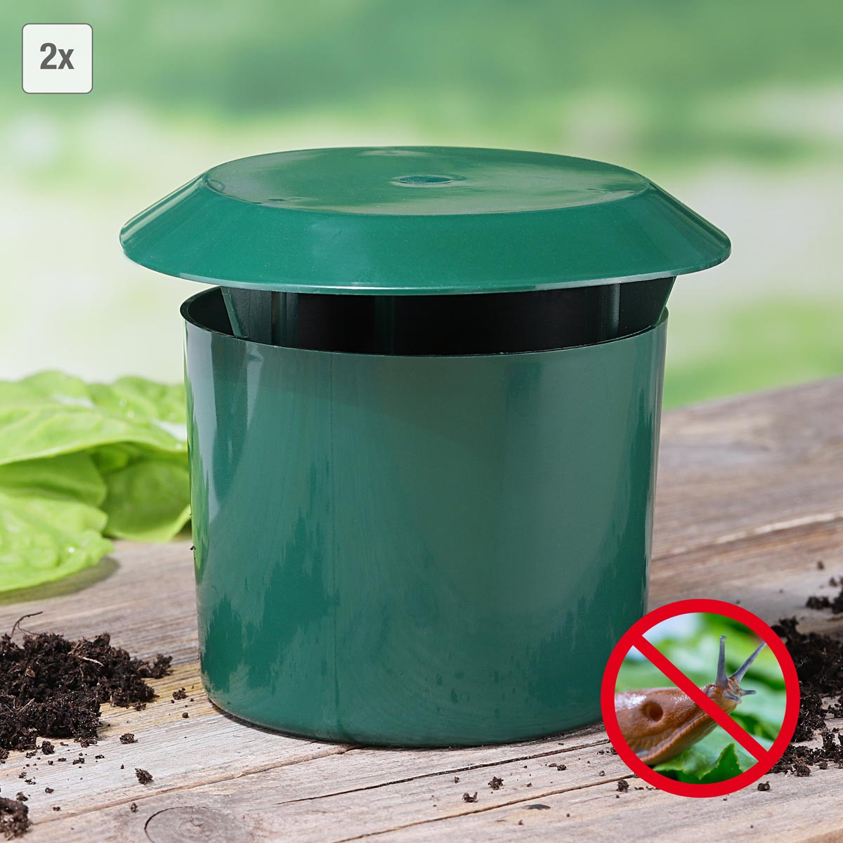 Haushalt international Past na slimáky, 2 ks