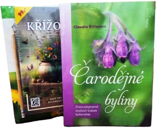 Balíček Čarodějné byliny + křížovky s tužkou - Claudia Ritterová