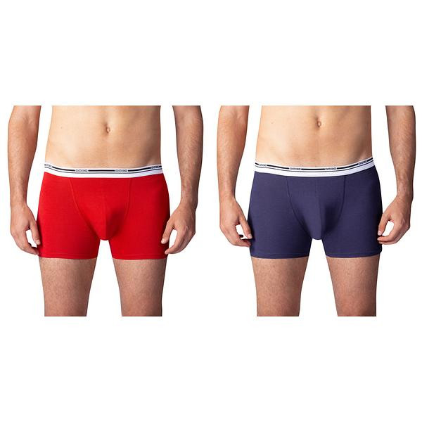 Bellinda 
BOXER COLOURS 2x - Double pack of cotton boxer shorts - red - blue