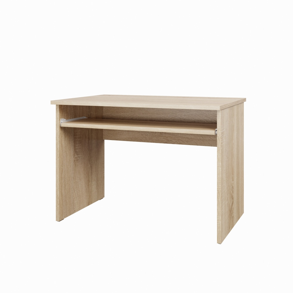 Kancelářský PC stůl NEJBY GIANNI s výsuvem, dub sonoma