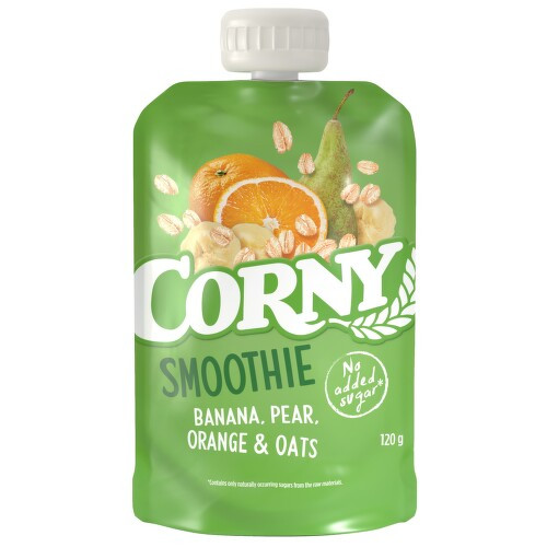 Corny Smoothie kapsička banán, hruška, pomeranč, ovesné vločky 120 g