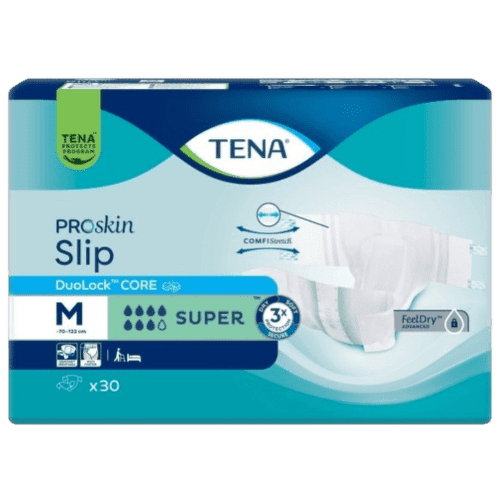 TENA SLIP SUPER MEDIUM KALHOTKY ABSORPČNÍ ZALEPOVACÍ