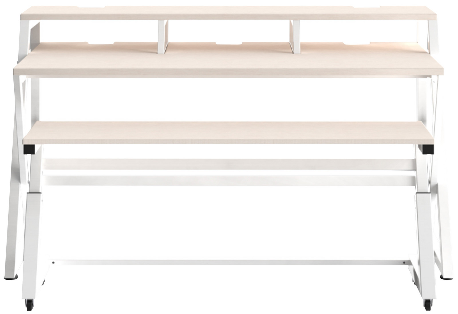 Wavebone Headquarter Recording Workstation + Z shaped KB desk Lightwoo