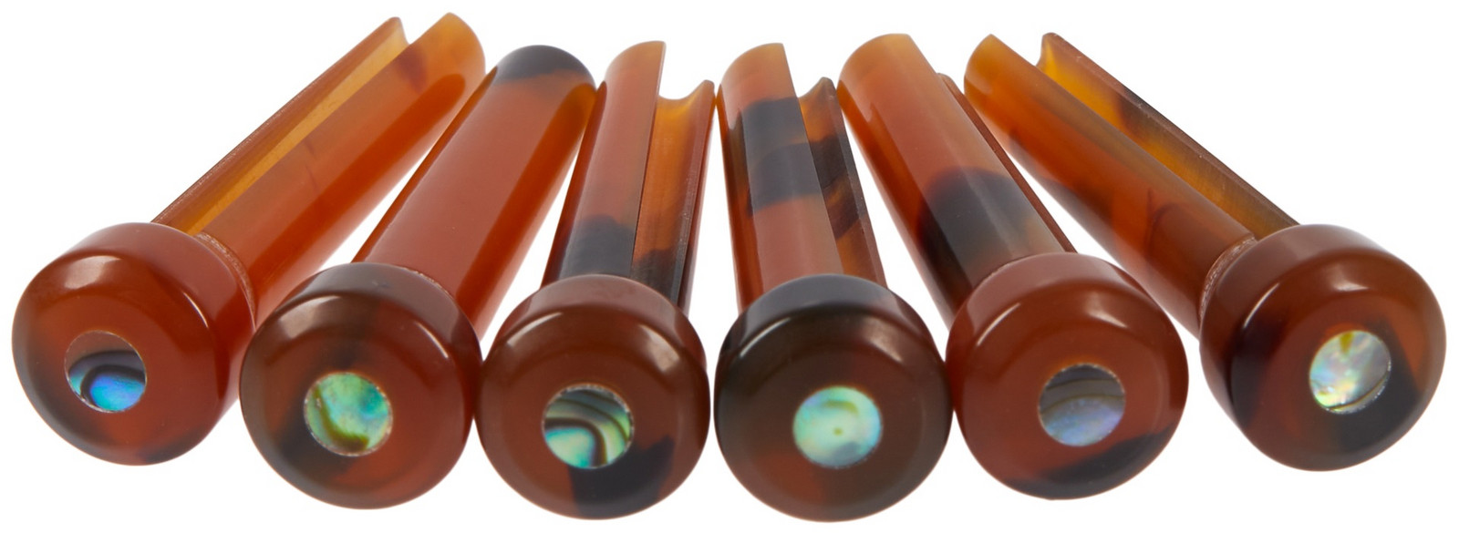 Furch Bridge Pins Tortoise/Pearl dot