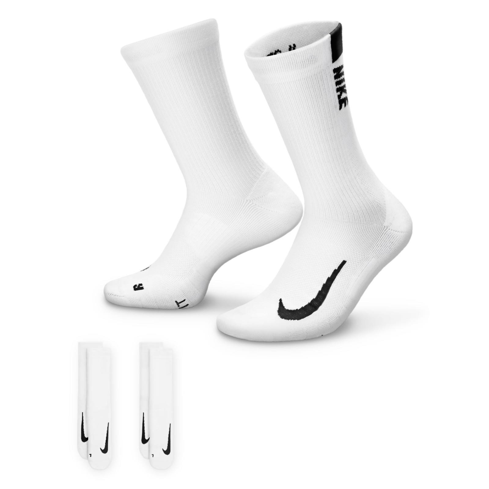 Nike Multiplier Crew Sock 2p S