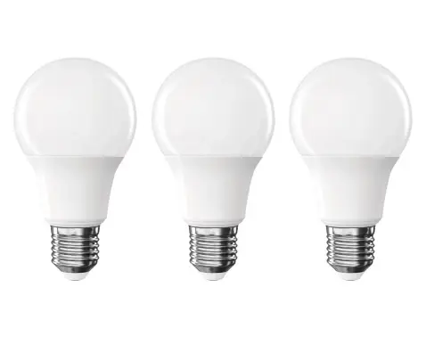 LED žárovka (3 ks) Classic A60, E27, 7 W, 806 lm