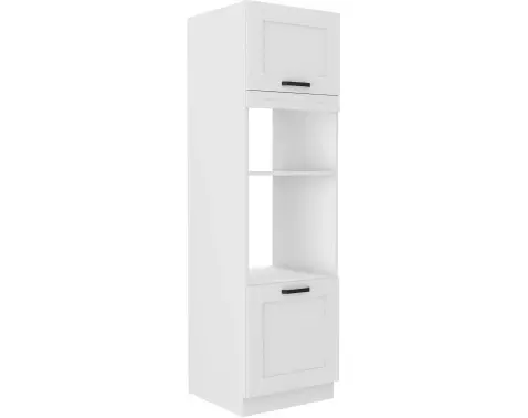Skříň pro vestavnou a mikrovlnnou troubu Luna, 60 cm, bílá
