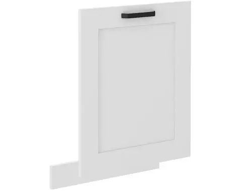 Přední panel na vestavnou kuchyňskou myčku Luna, 60 cm, bílá
