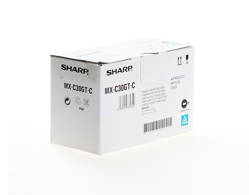 Sharp MX-C30GVC azurový (cyan) originální developer
