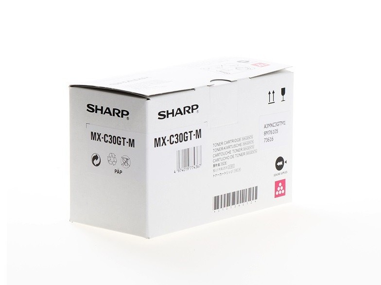Sharp MX-C30GVM purpurový (magenta) originální developer