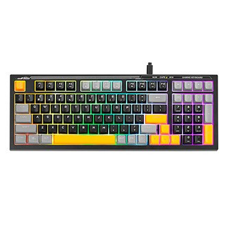 Marvo K638A, klávesnice US, herní, drátová (USB), černá, podsvícení