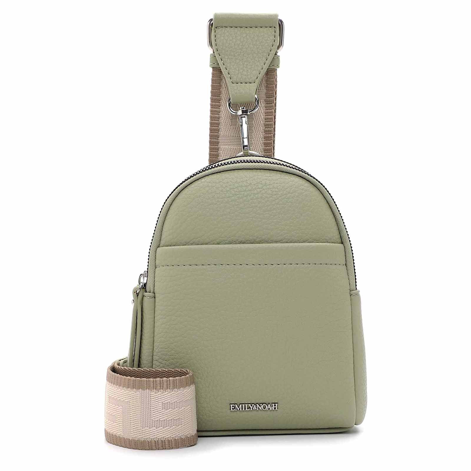 Dámská kabelka na mobil Emily & Noah Silie - zelená