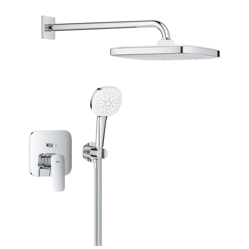 Systém sprchový Grohe Cubeo chrom se sprchou Tempesta 250 1053360000