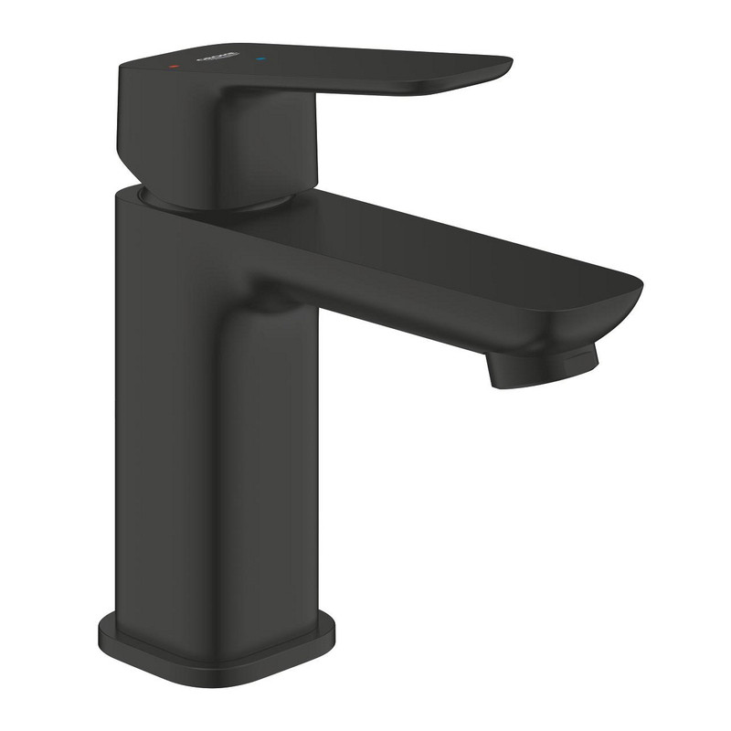 Baterie umyvadlová stojánková Grohe Cubeo velikost S matte black 1017322430