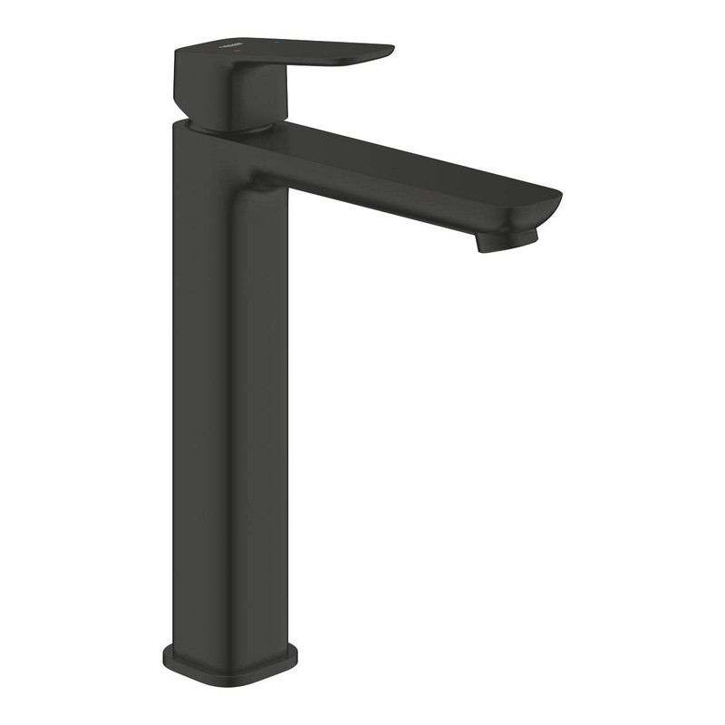 Baterie umyvadlová stojánková Grohe Cubeo velikost XL matte black 1017292430