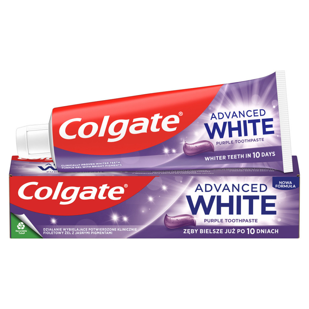 COLGATE Advanced White Zubní pasta Purple 75 ml
