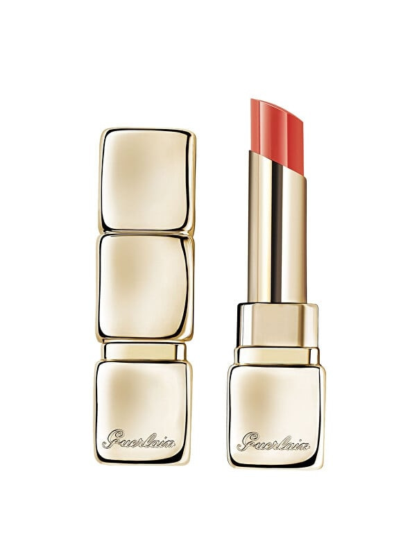 Lesklá rtěnka KissKiss Shine Bloom (Lipstick) Guerlain / Odstín: 519 Floral Brick - 3,2 g