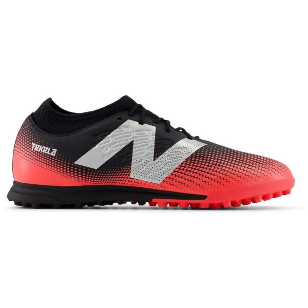 New Balance TEKELA V4 MAGIQUE TF Pánské turfy, červená, velikost 44