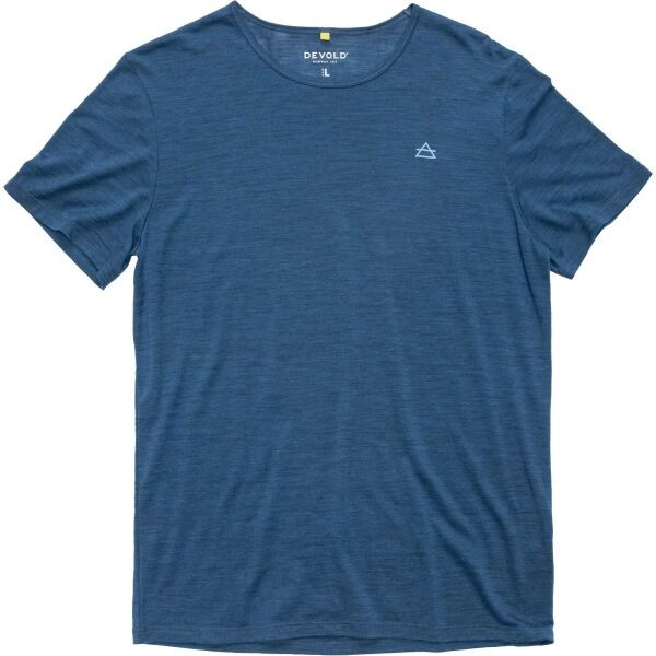Devold ACTIVE TEE Pánské triko, modrá, velikost