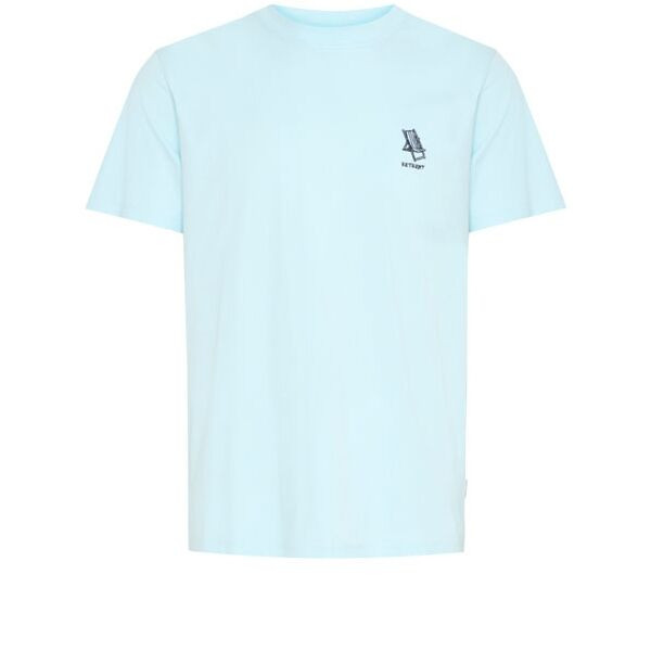 BLEND BHJEPPE Pánské tričko, světle modrá, velikost