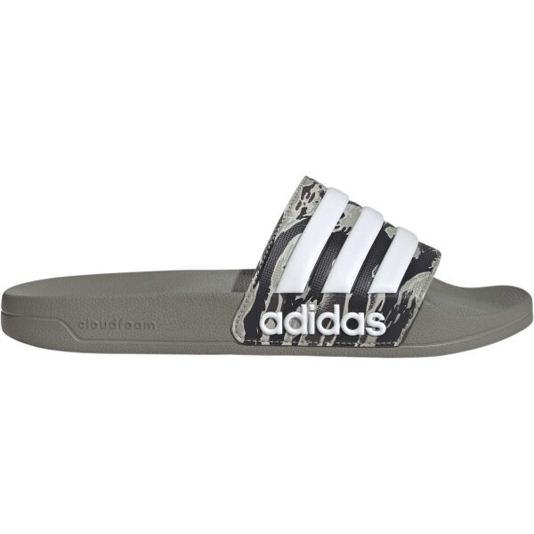 adidas ADILETTE SHOWER Pánské pantofle, šedá, velikost 40.5