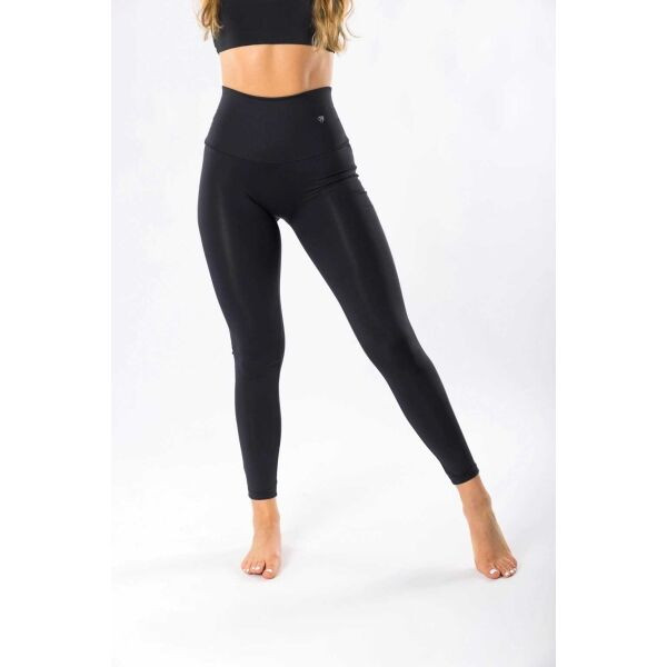 GOLDBEE SHAPING LEGGINGS LYCRA Dámské tvarující legíny, černá, velikost