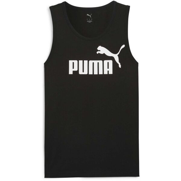 Puma ESSENTIALS NO1 LOGO TANK Pánské tílko, černá, velikost