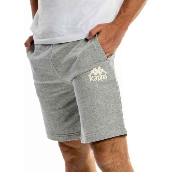 Kappa UPPSALA 2 Pánské šortky, šedá, velikost
