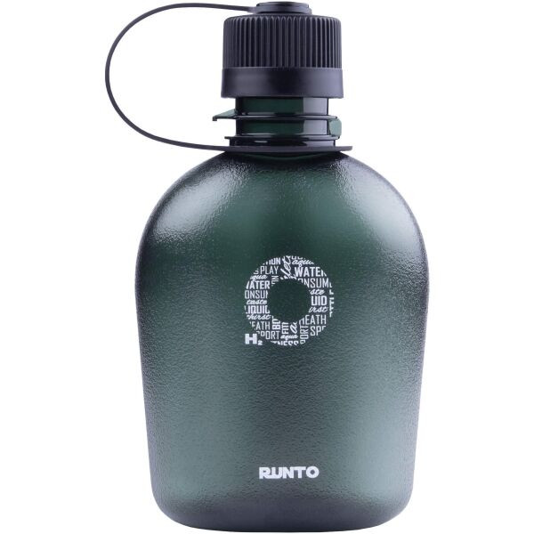 Runto CHUTOR 500 ML Sportovní tritanová lahev, tmavě zelená, velikost