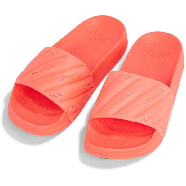 O'Neill SLIDES Dívčí pantofle, lososová, velikost