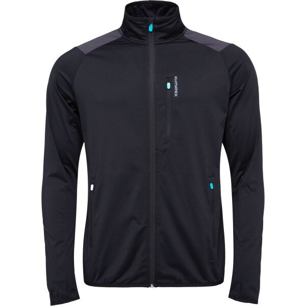 Klimatex DIXON Pánská funkční mikina, černá, velikost