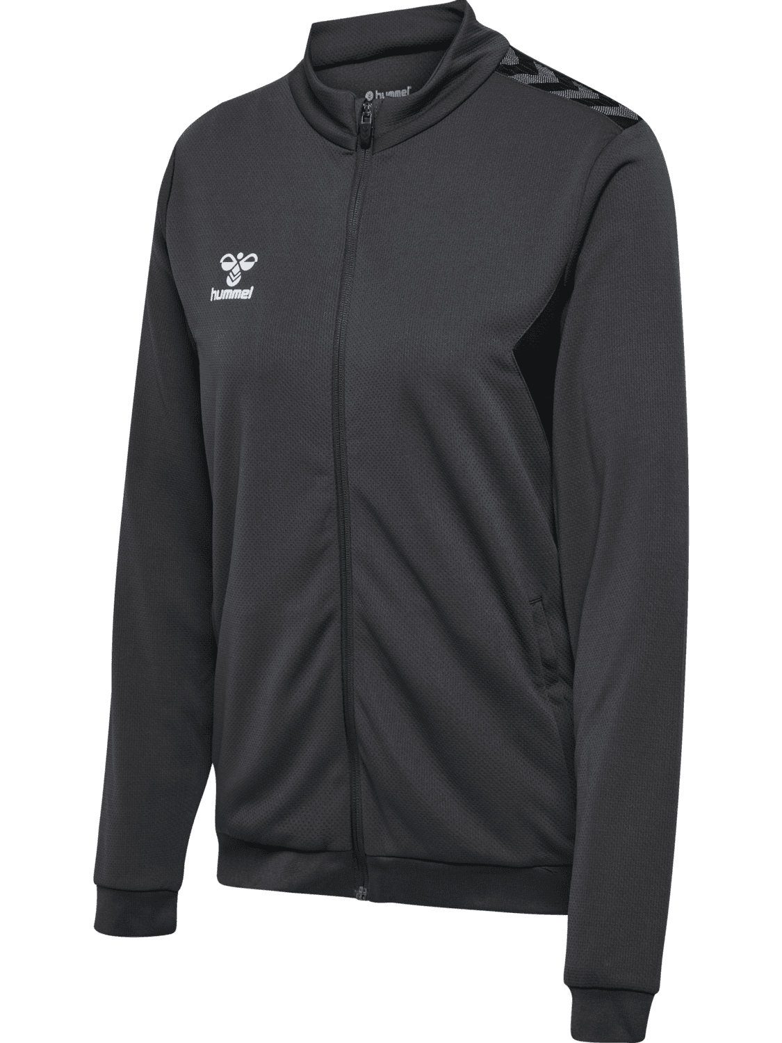 Triko s dlouhým rukávem Hummel HMLAUTHENTIC PL ZIP JACKET WOMAN