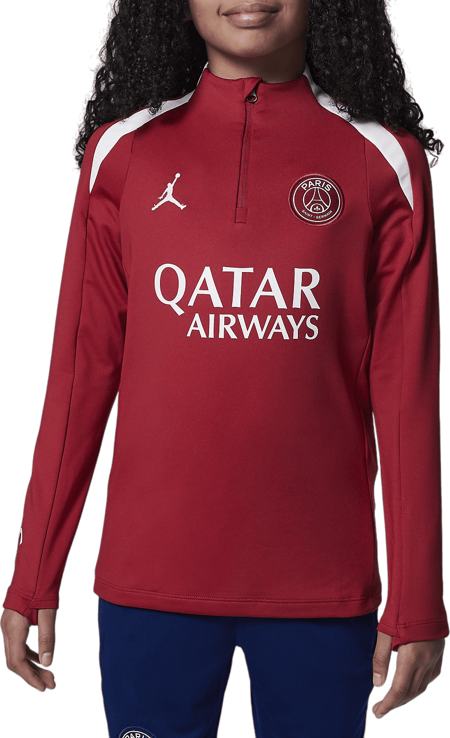 Triko s dlouhým rukávem Jordan PSG Y NK DF STRIKE DRILL TOP K 4TH