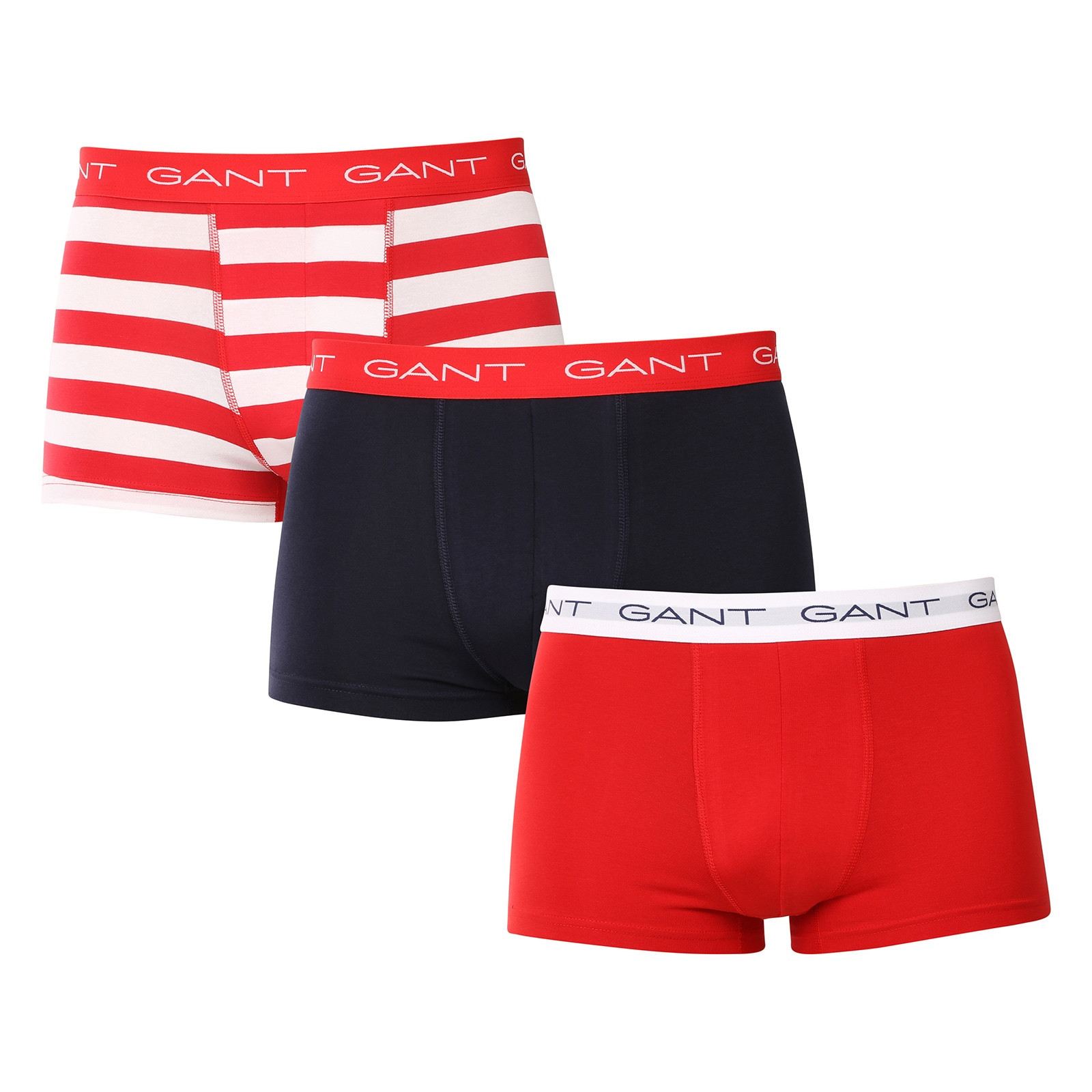 3PACK pánské boxerky Gant vícebarevné (902513043-620) XXL, trenky / trenýrky