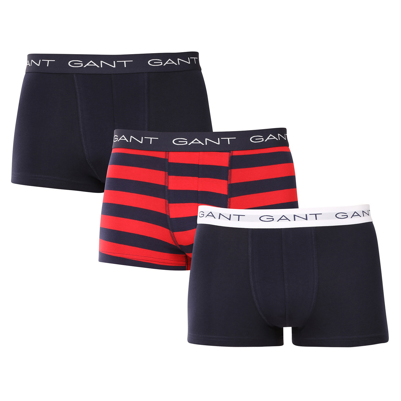 3PACK pánské boxerky Gant vícebarevné (902513043-433) XXL, trenky / trenýrky