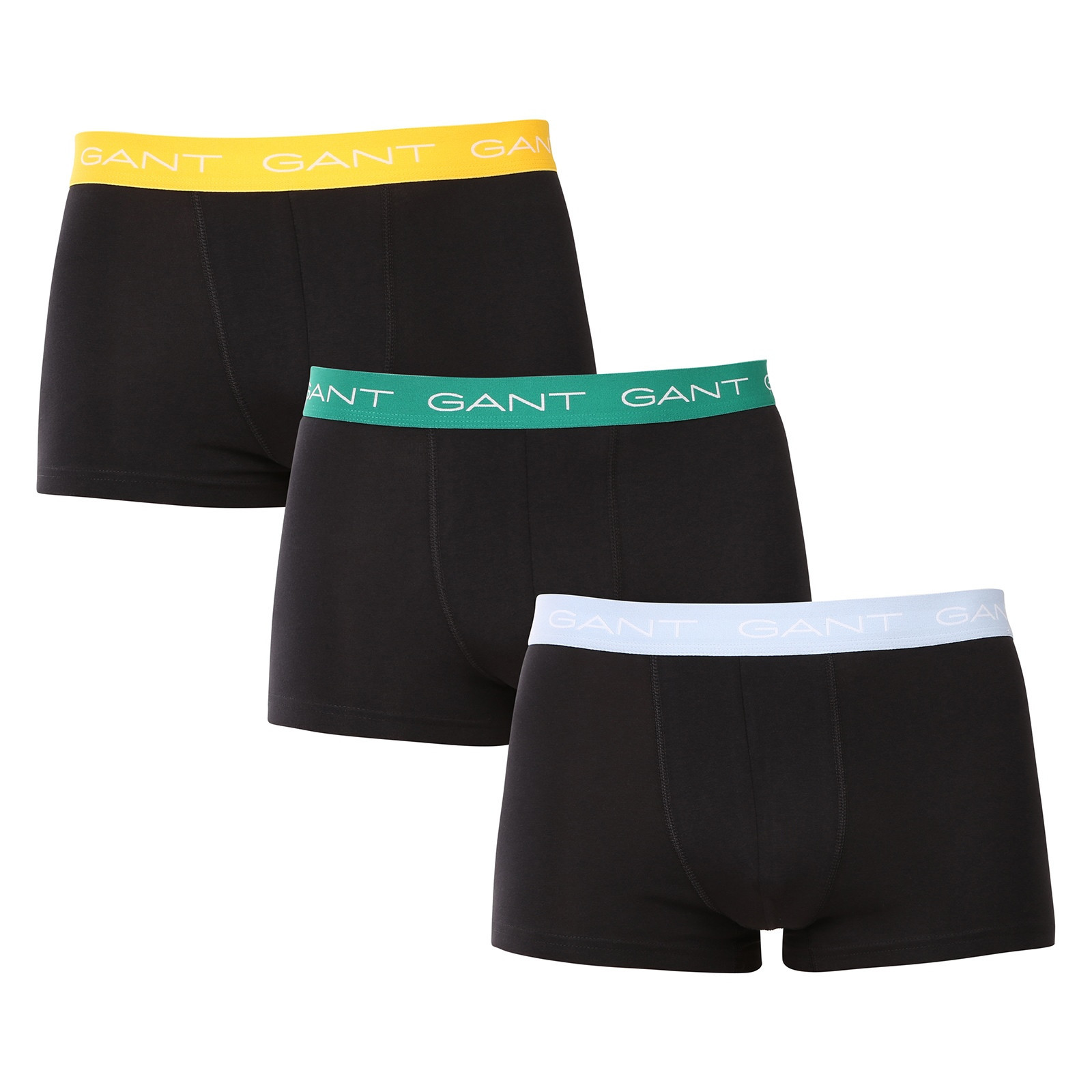 3PACK pánské boxerky Gant černé (902513003-005) XXL, trenky / trenýrky