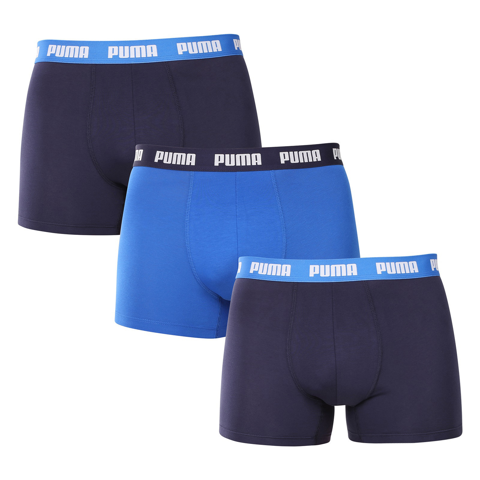 3PACK pánské boxerky Puma vícebarevné (701226820 004) M, trenky / trenýrky