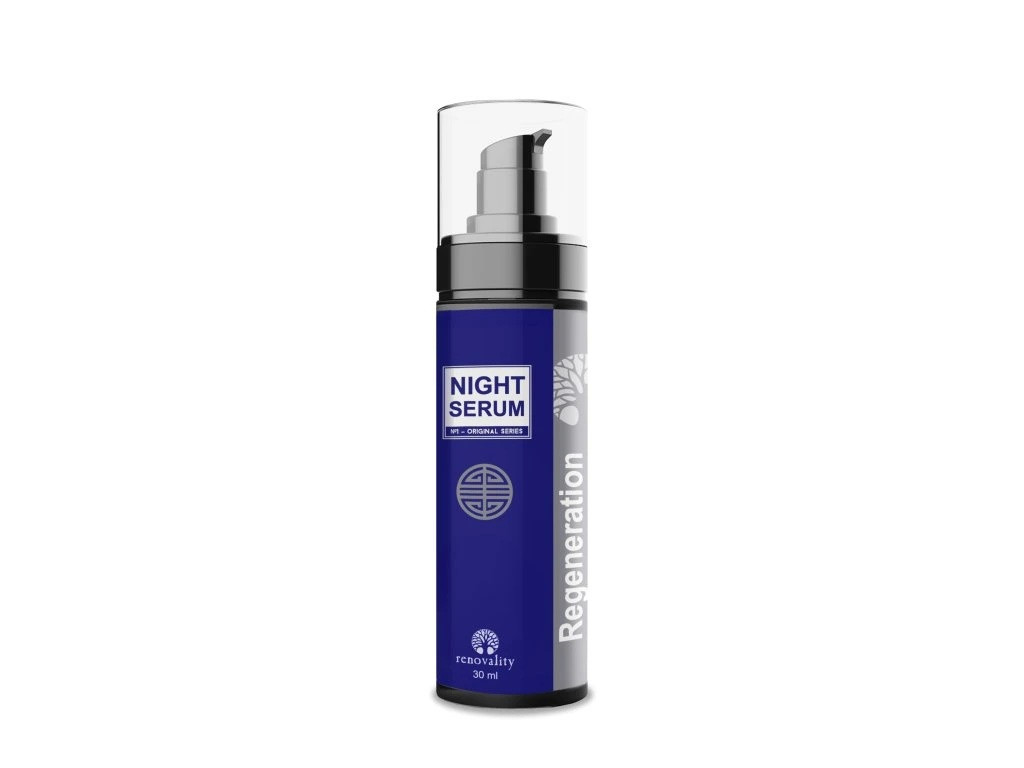 Renovality Night Serum Regenerace houbový extrakt 30 ml