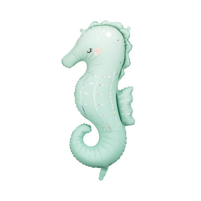 Balónek fóliový Mořský koník světle zelený Albi