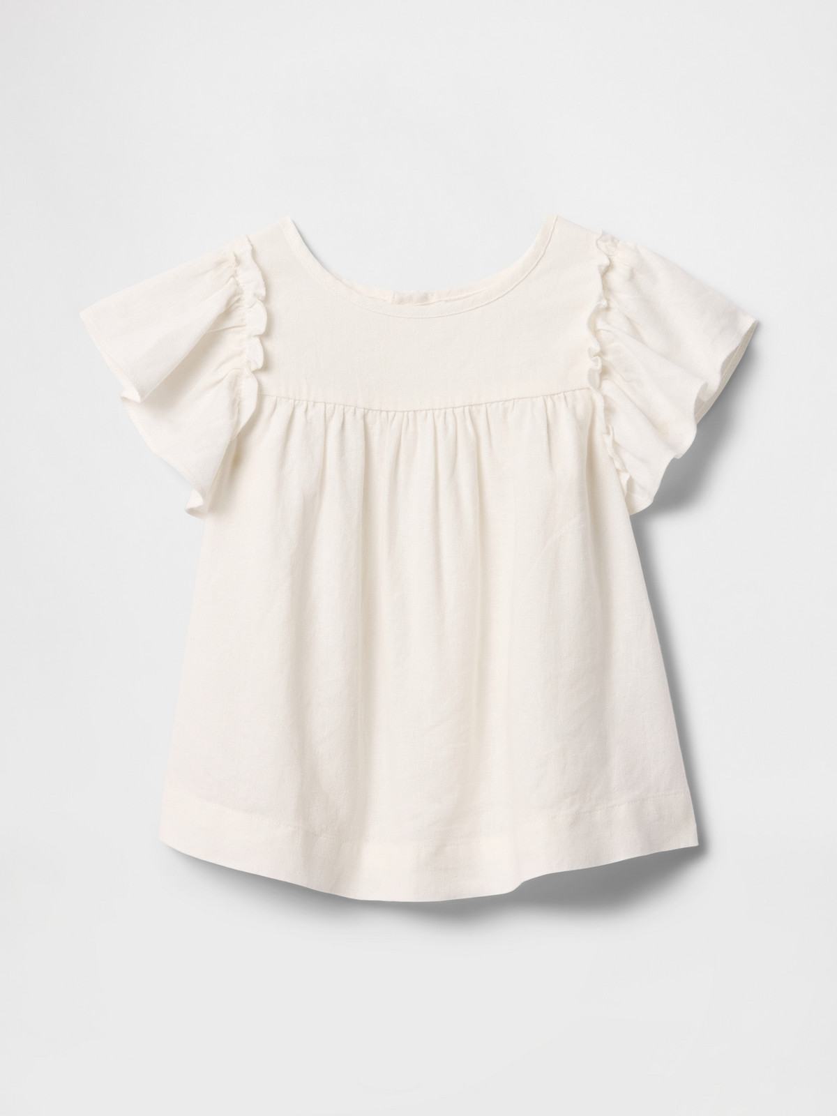 GAP Baby lněný top - Holky