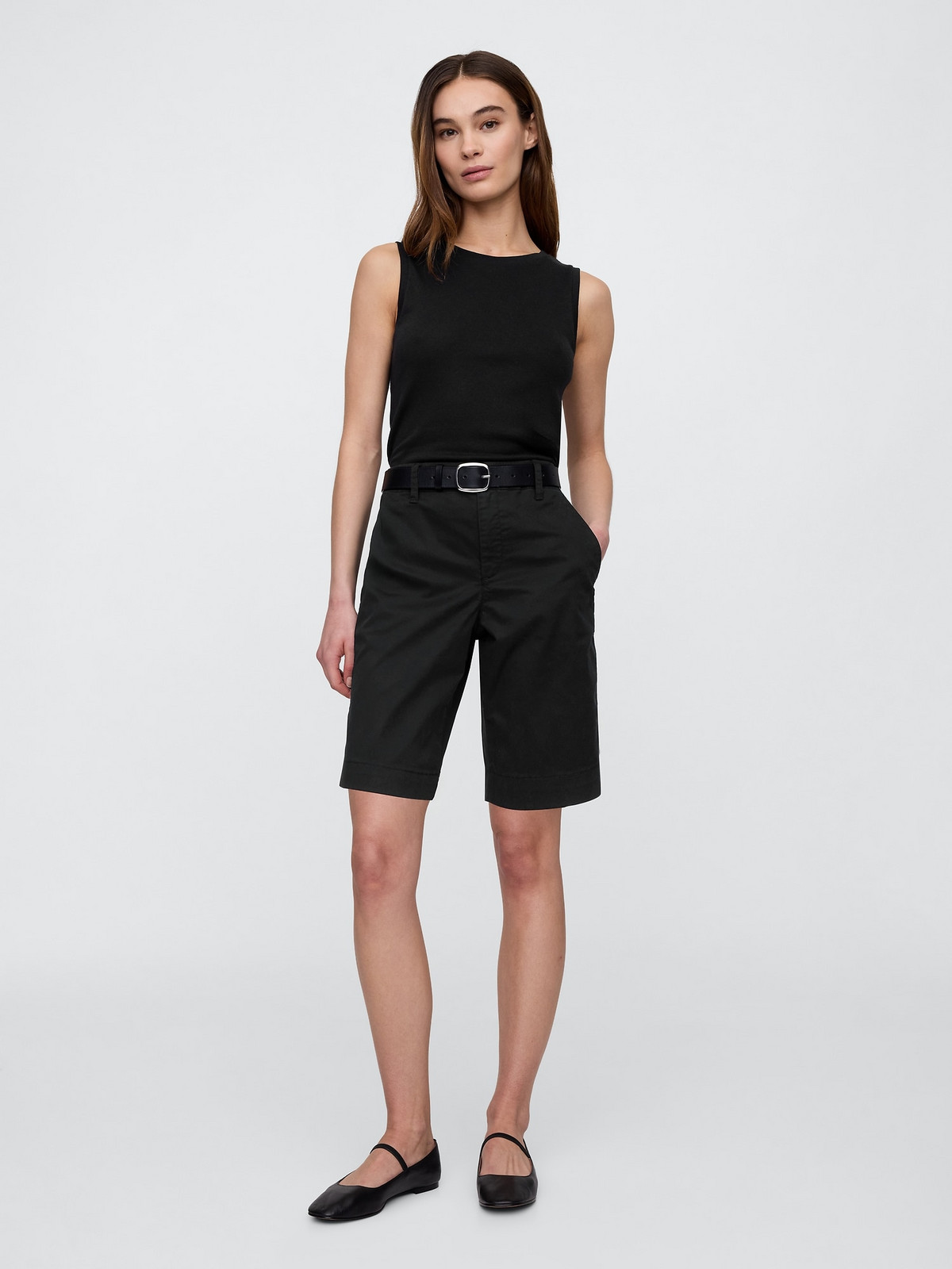 GAP Kraťasy Khaki Bermuda - Dámské