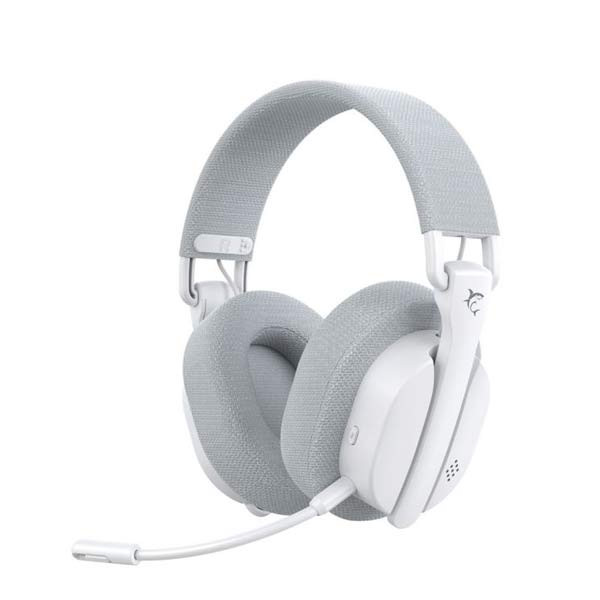 White Shark Wireless Gaming headphones FIRECREST, PC, PS4/PS5, MAC, white