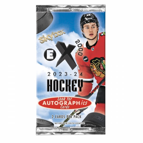 2024-2025 UD NHL Skybox E-X 2000 Hockey Hobby balíček - hokejové karty