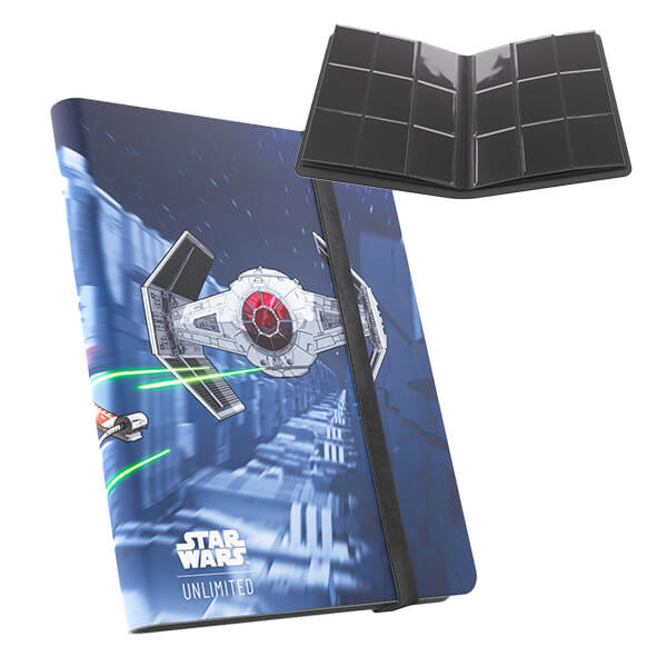 Album na karty Star Wars: Unlimited 9-Pocket na 360 karet - X-wing/Tie Fighter