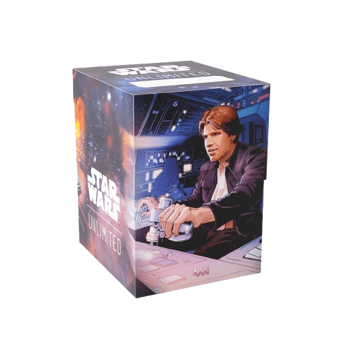 Krabička Star Wars: Unlimited Soft Crate - Han Solo/Millenium Falcon