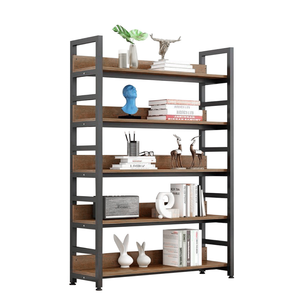 Kondela Regál, dub tmavý/černá, JANEL TYP 1