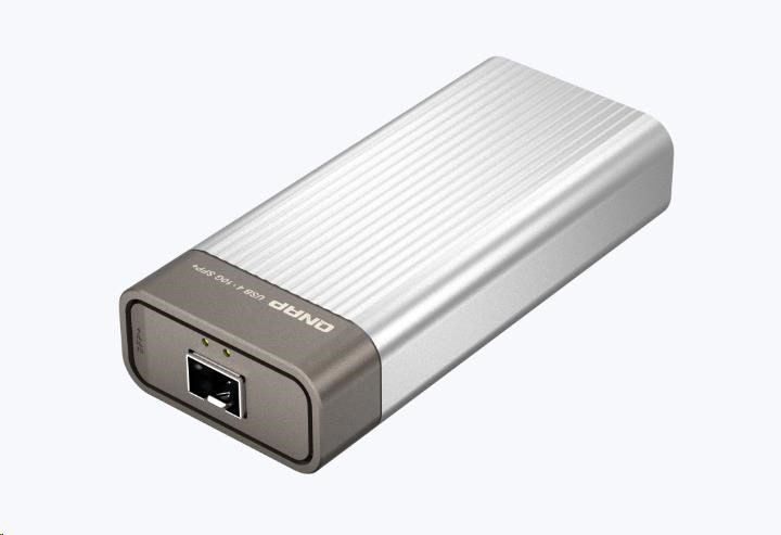 QNAP QNA-UC10G1SF adaptér USB-C na SFP+ (1xSFP+,1xUSB-C 4), QNA-UC10G1SF