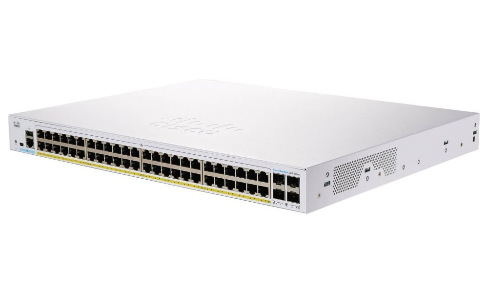 Cisco CBS250-48P-4G (48xGbE,4xSFP,48xPoE+,370W) - REFRESH, CBS250-48P-4G-EU-RF